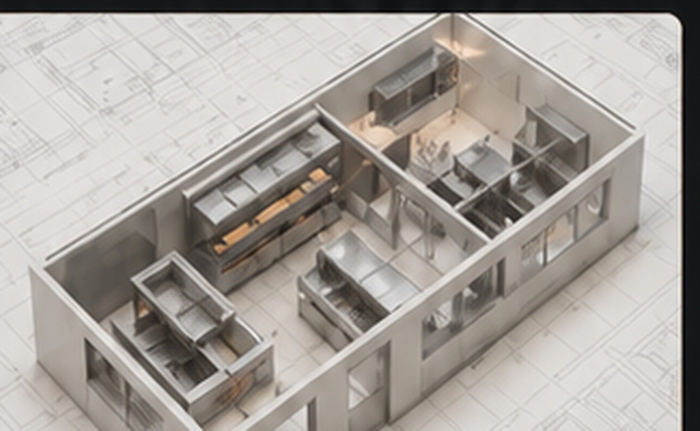 Kitchen CAD planning visual
